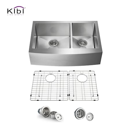 Kibi K1-DF33, Undermount Mount, Satin Finish K1-DF33